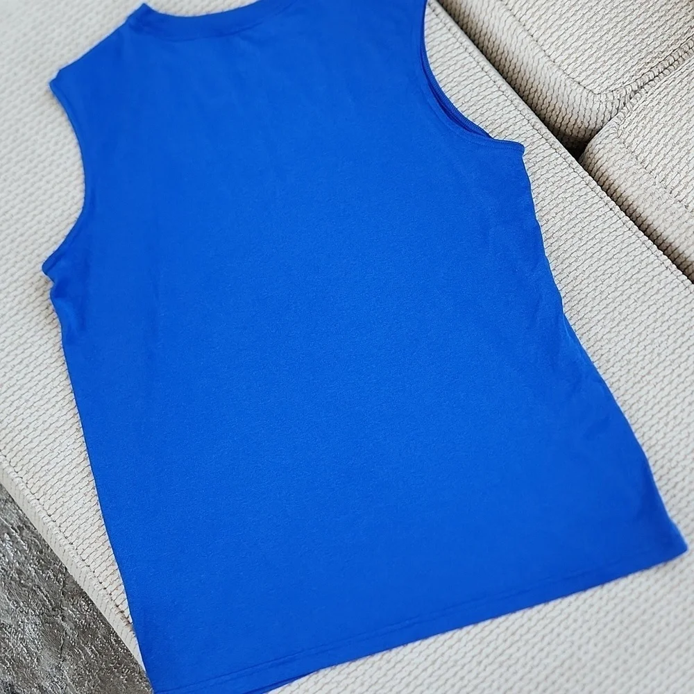 Nike XL Blue Sleeveless Top